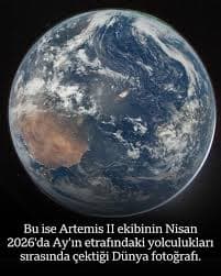 Artemis II Ekibinin Eğitim Görevinden Ay ve Dünya Fotoğrafları Yayınlandı