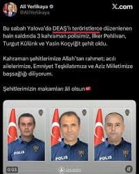 "Son Dakika... İsrail Konsolosluğu yakınında silahlı olay: Bakan Yerlikaya'dan açıklama, 2 şüpheli daha yakalandı!"