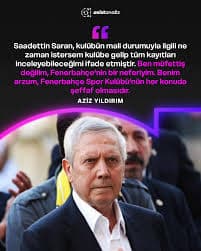 "Aziz Yıldırım'dan Geleceği Kapsayan Güçlü Yönetim Vurgusu"